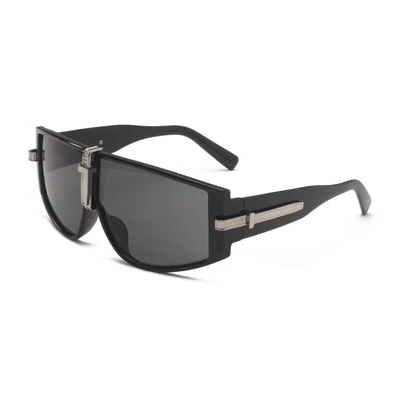 Trendy Windproof Large Frame Sunglasses Unisex