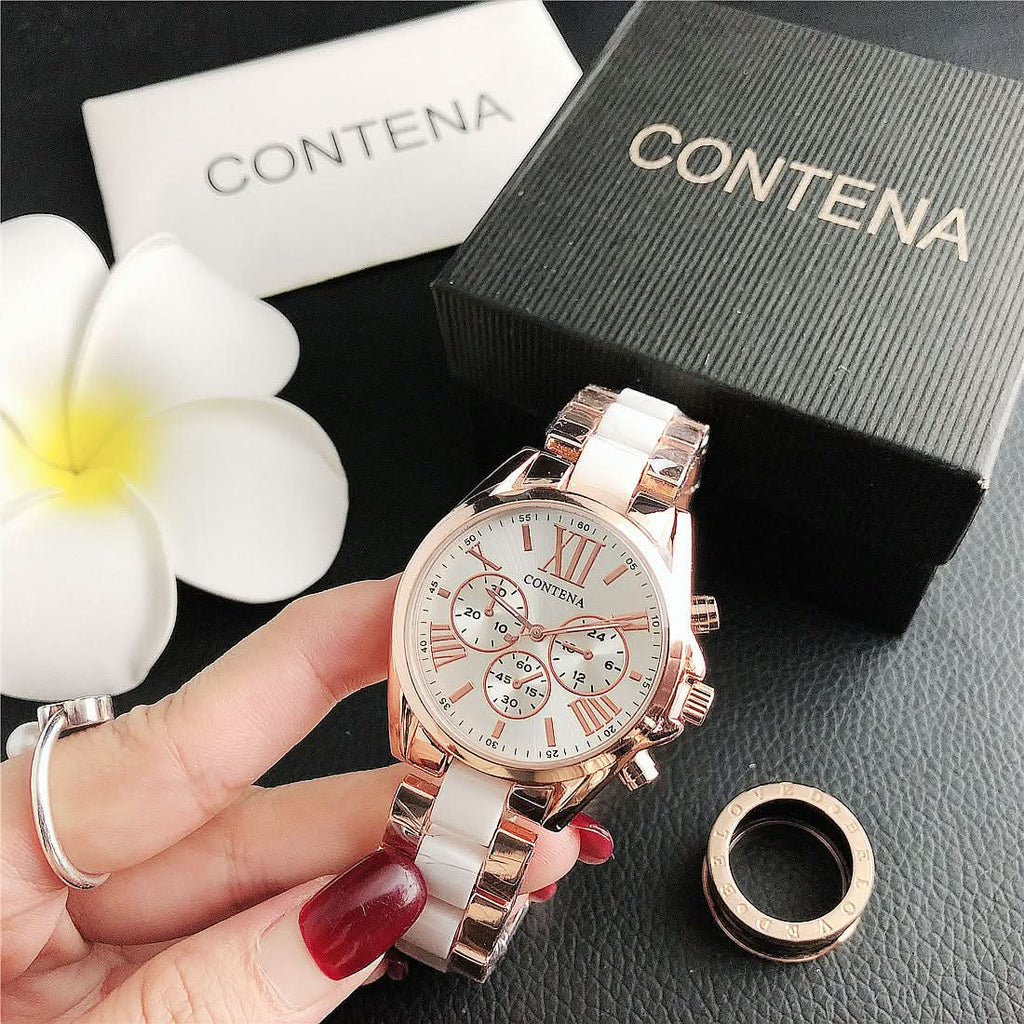 Women's Quartz Business Watch – Minimalist Korean-Style Dial