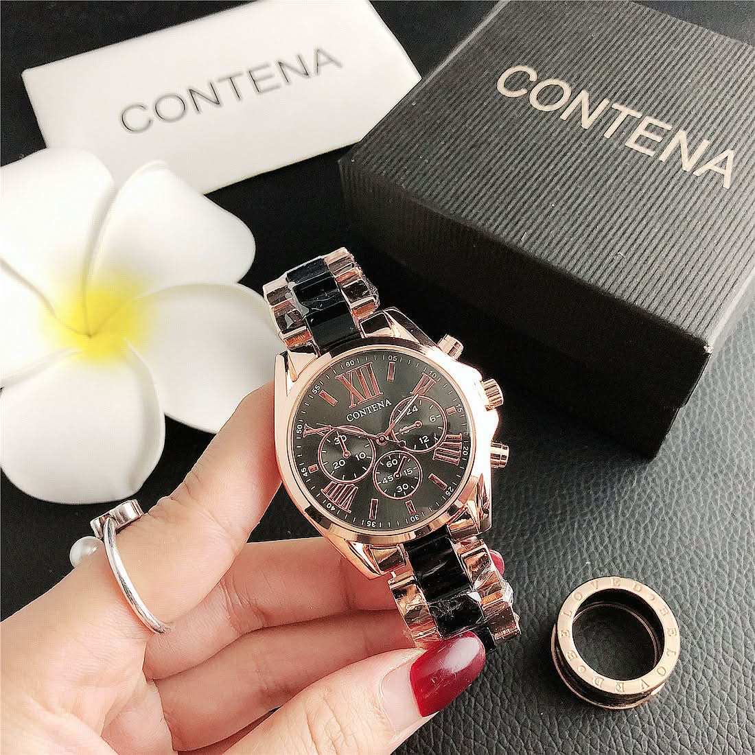 Women's Quartz Business Watch – Minimalist Korean-Style Dial