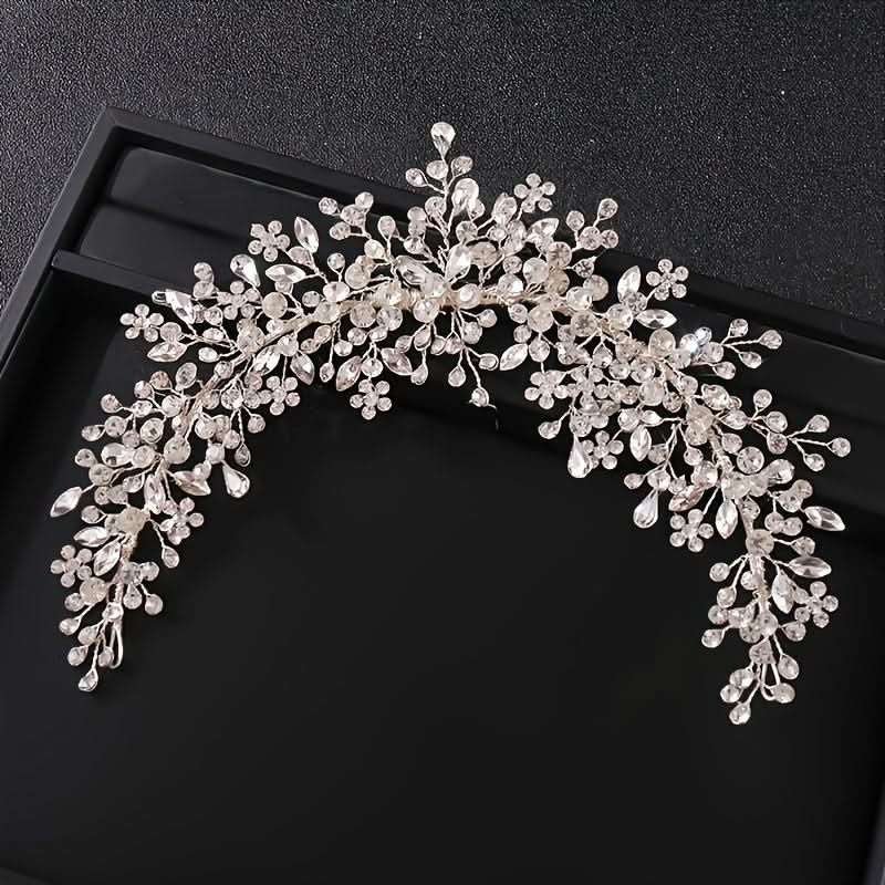 Elegant Boho Pearl Flower Wedding Hair Clip