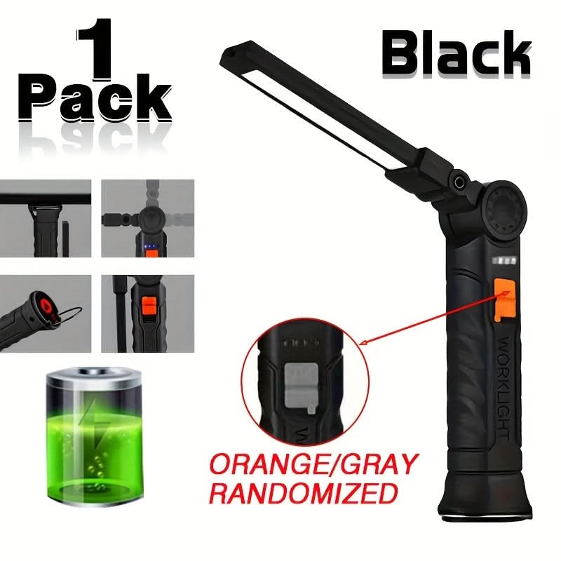 360° Rotatable USB Rechargeable LED Work Light