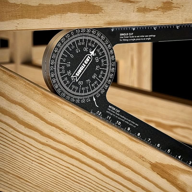 360° Aluminum Angle Gauge for Woodworking
