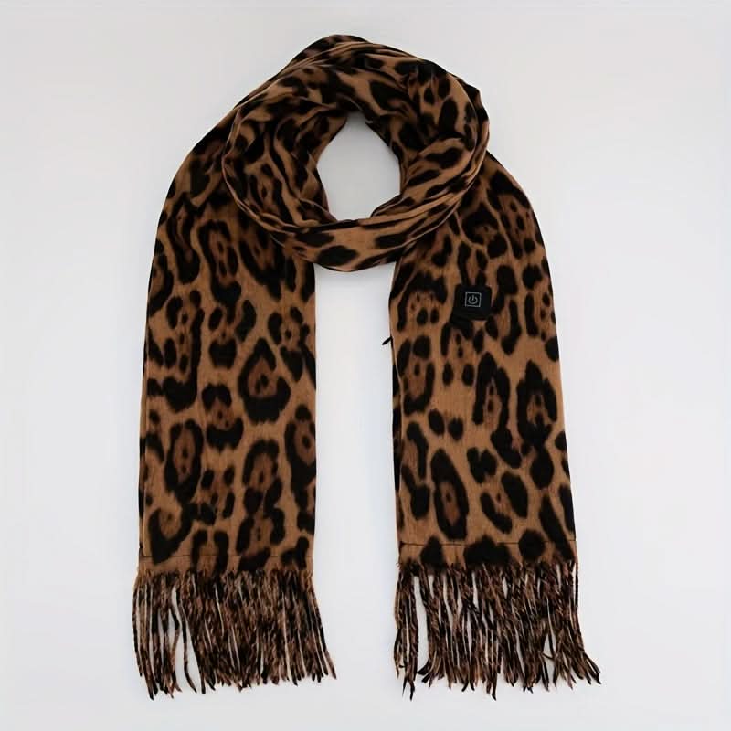 USB Heated Scarf for Women - 3 Adjustable Heat Levels
