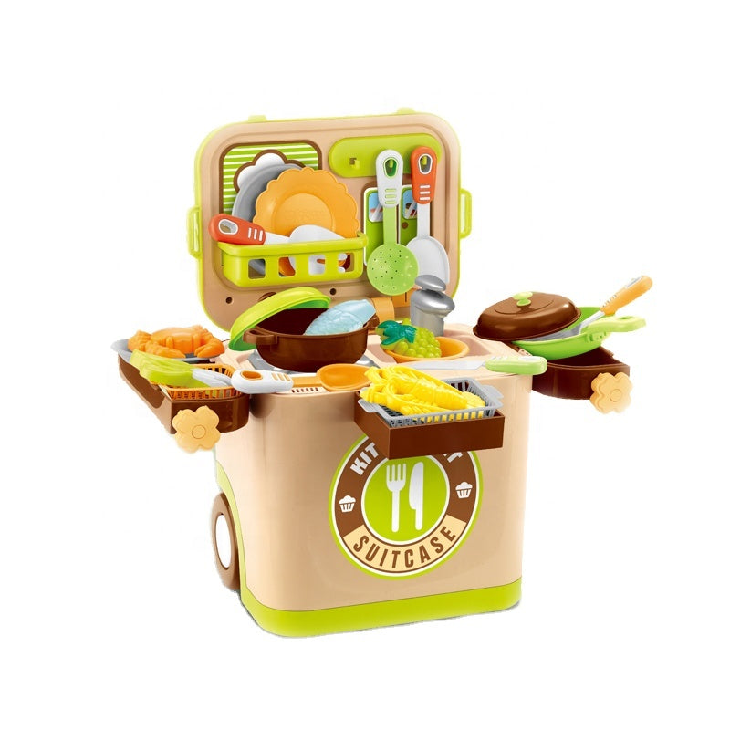 Kids Kitchen Set In Suitcase