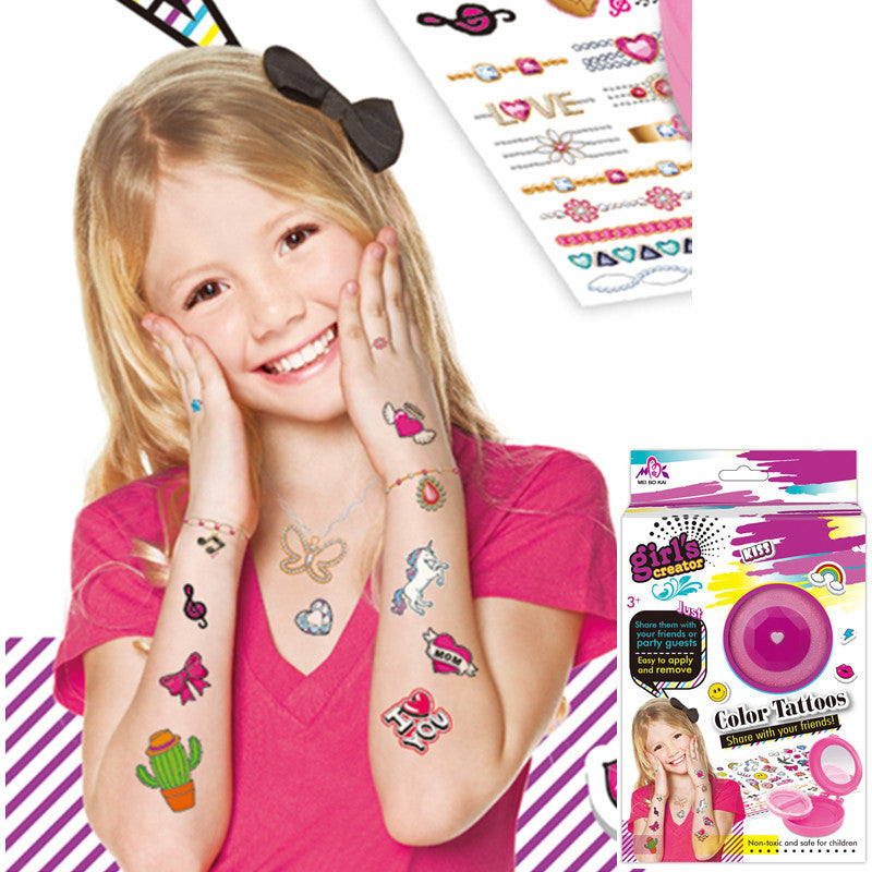 Girls Creator Color Tattoos