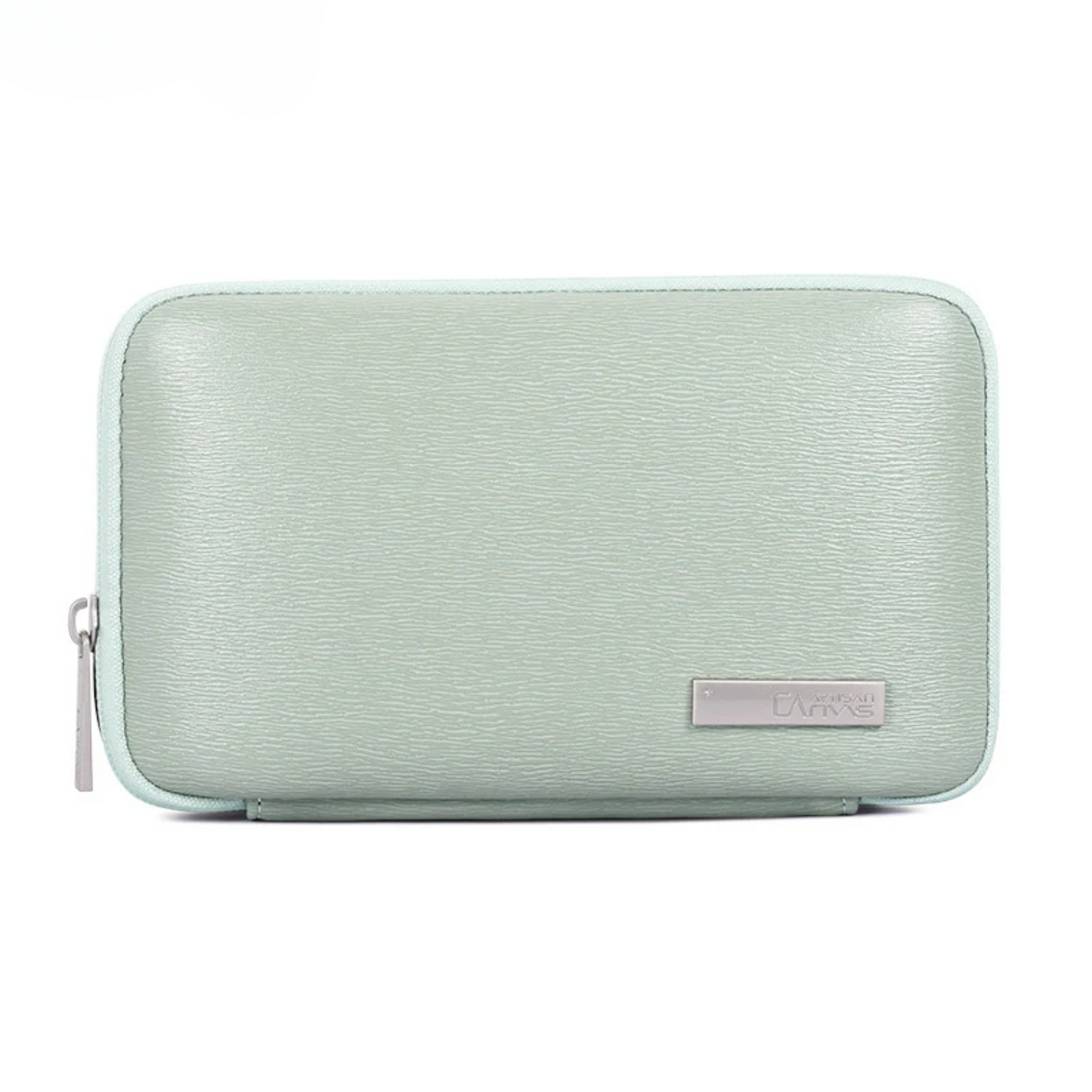 PU Leather Digital Organizer Bag – Waterproof Mini Storage for Phone, Power Bank & Cables