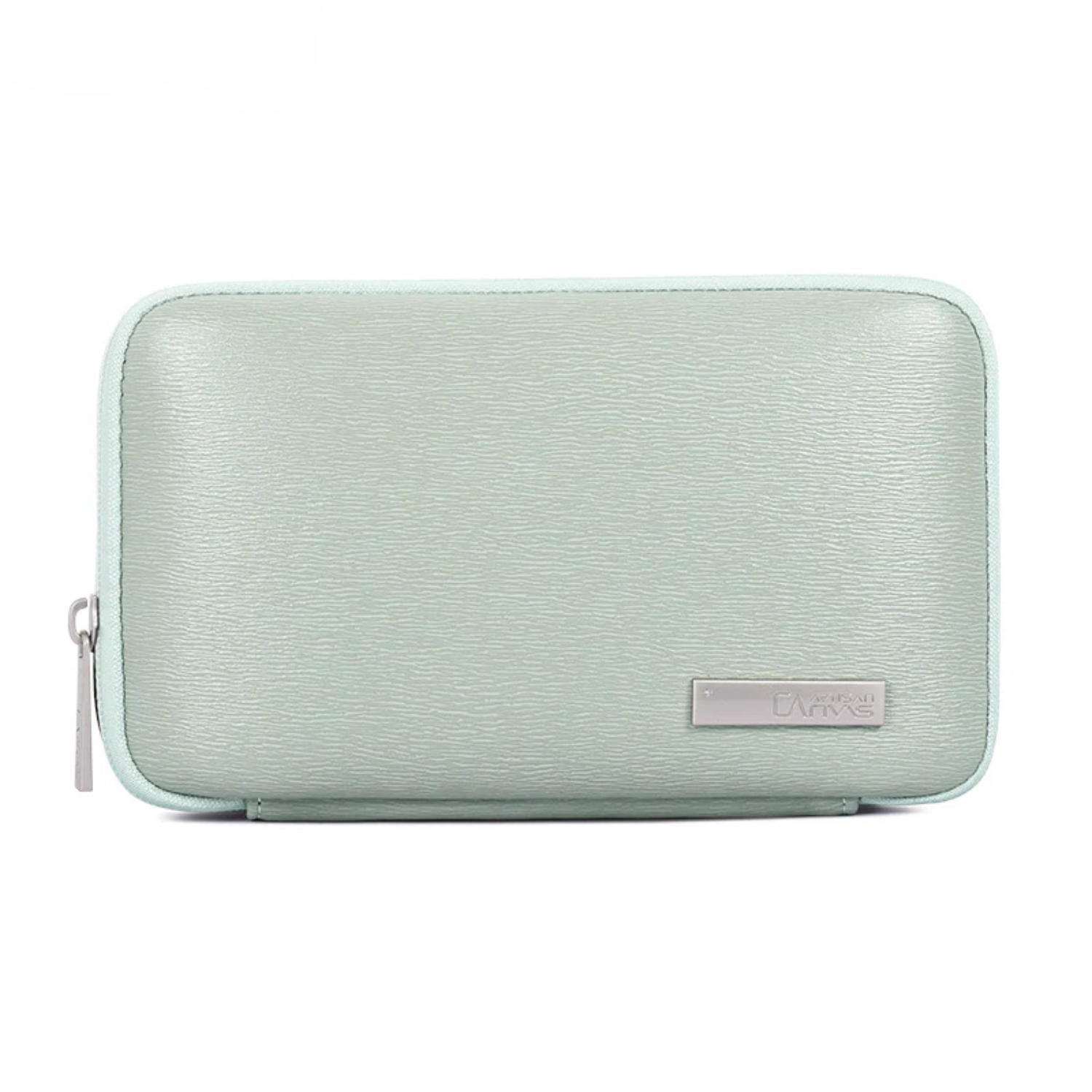 PU Leather Digital Organizer Bag – Waterproof Mini Storage for Phone, Power Bank & Cables