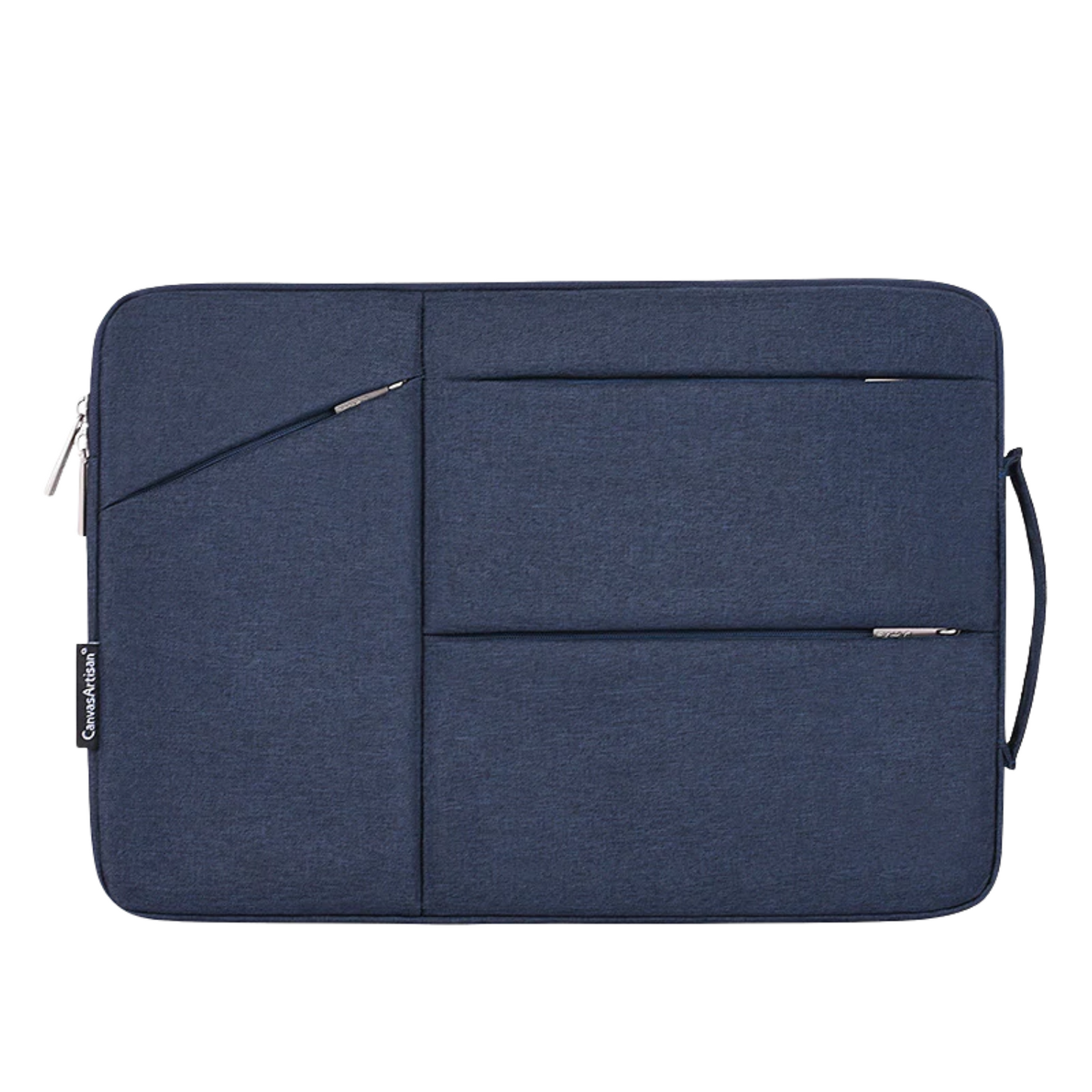 Waterproof Laptop Sleeve with Handle – Polyester Case for MacBook & More (11–15 Inch)