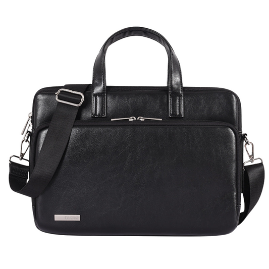 Business‑Grade  Waterproof Laptop Briefcase – Shock‑Resistant with Front Pocket