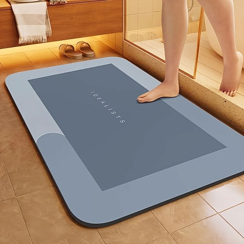 Non-Slip Diatomaceous Earth Bath Mat – Soft & Absorbent