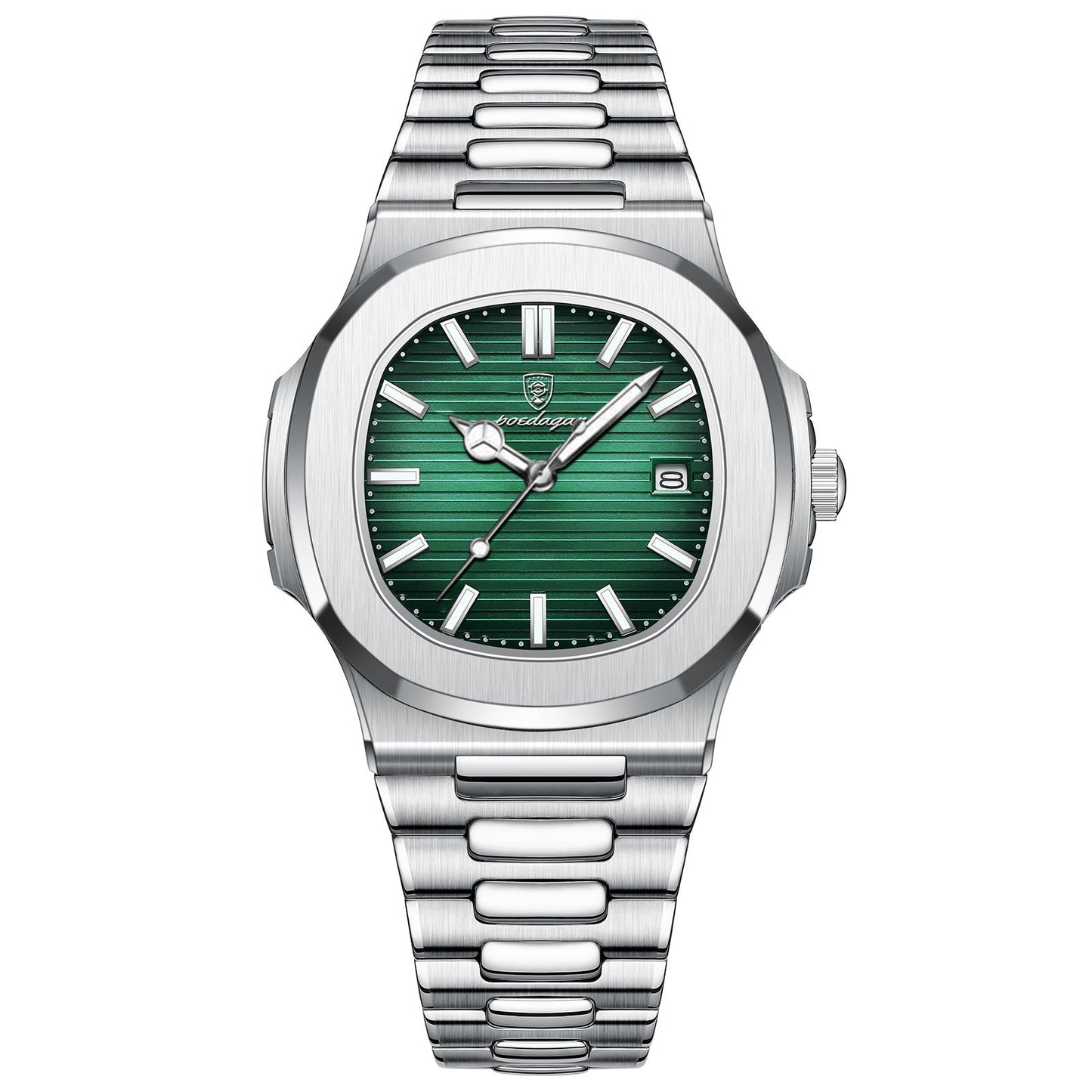 Poedagar 613 Luxury Stainless Steel Quartz Watch for Men