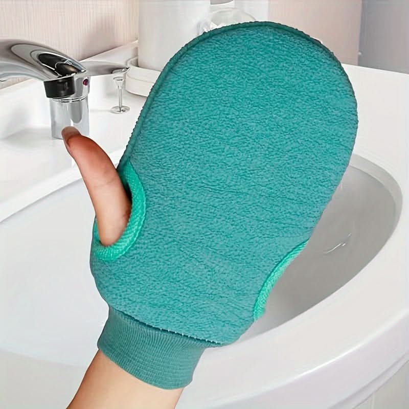 Premium Double-Sided Exfoliating Shower Gloves