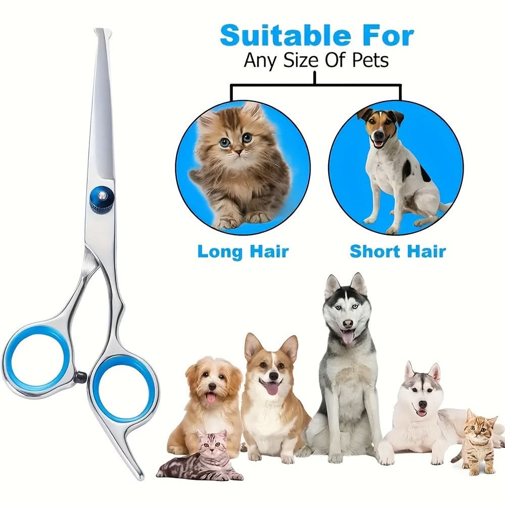 7-Piece Pet Grooming Scissors Set