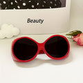 Oversized Round UV400 Sunglasses for Outdoors