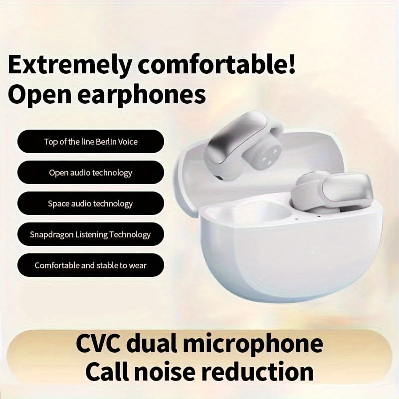 Wireless Open Ear Headphones, Features Surround Sound