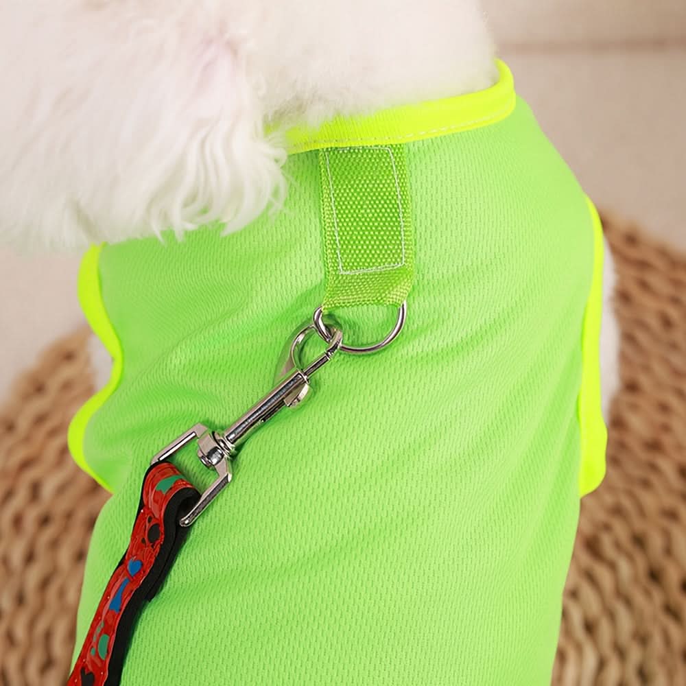 Breathable Mesh Pet Vest with Leash Hook
