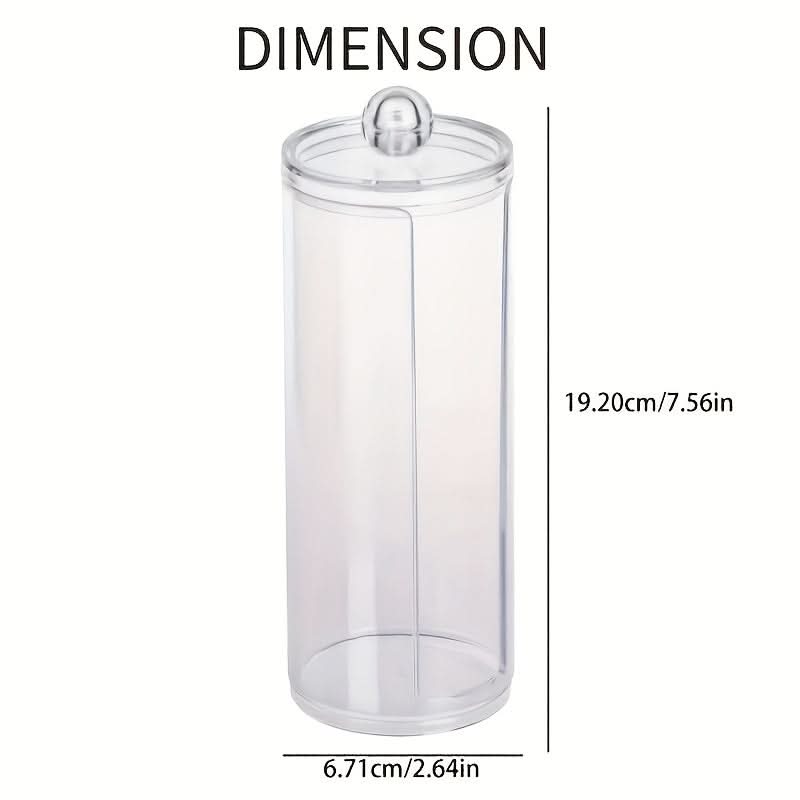 Transparent Acrylic Hairband and Makeup Organizer Box