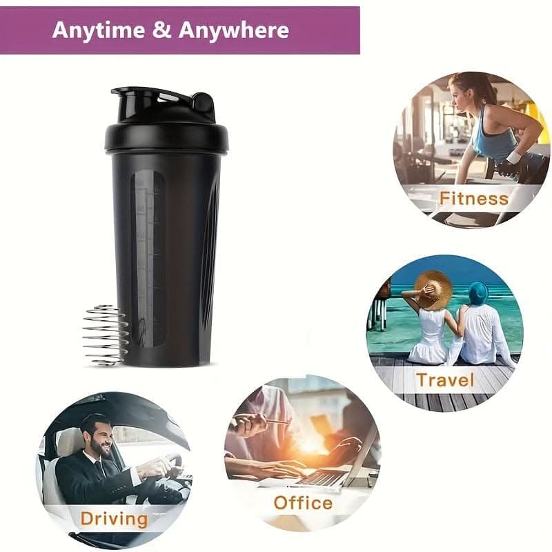 28oz Protein Shaker Bottle – Leak-Proof & Durable