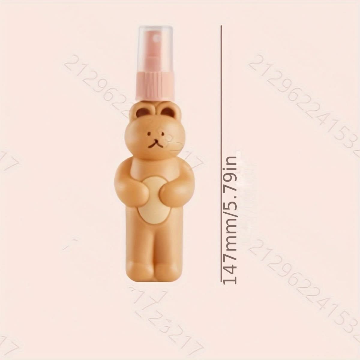 Cute Bear Spray Bottle – Travel Perfume & Lotion Dispenser