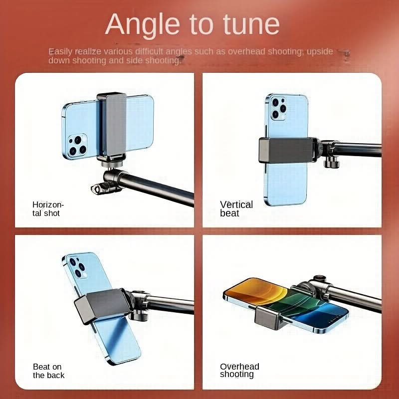 Phone Holder for Desk – Universal Stand for Live Streaming