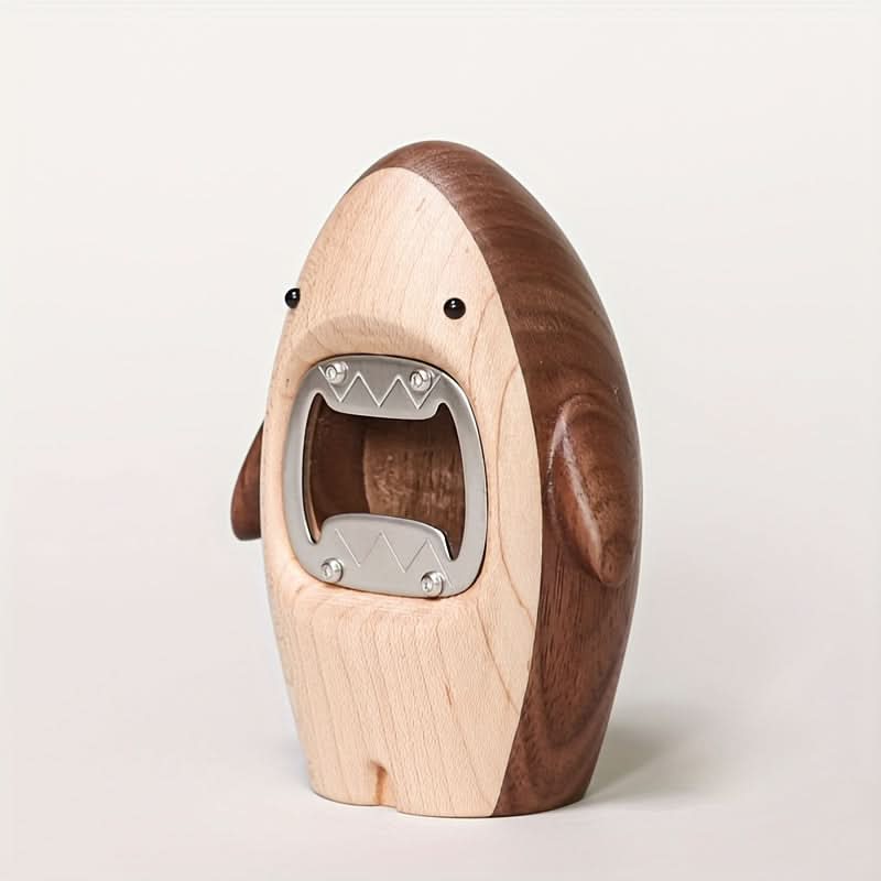 Wooden Shark Bottle Opener, Unique Bar Accessory