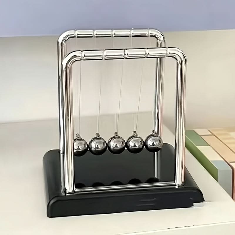 Classic Metal Newton's Pendulum Desk Fidget Toy