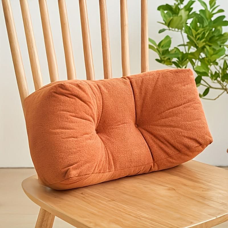 Lumbar Pillow – Ergonomic Backrest for Office, Napping & Study