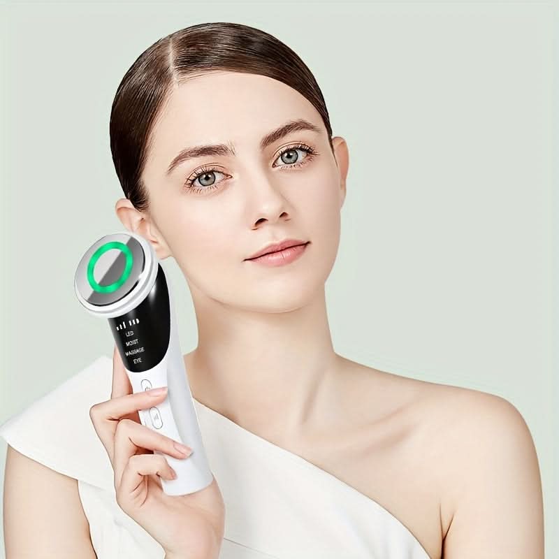 Rechargeable Face & Neck Massager – 4-Color, USB Charging