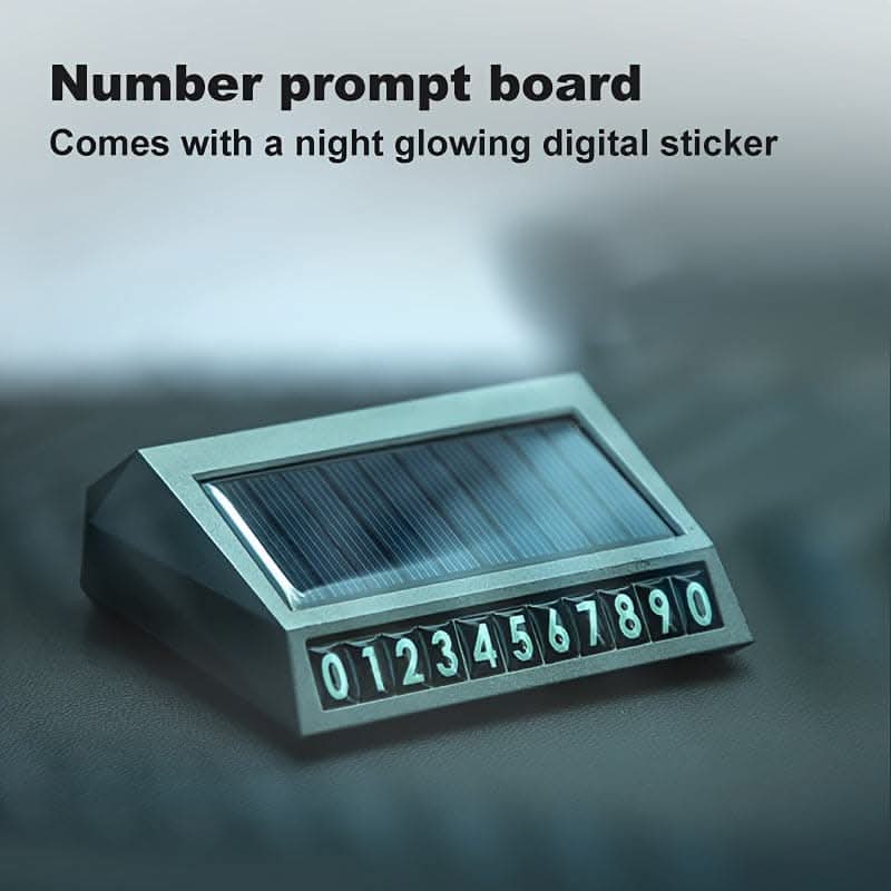 Solar-Powered Car Air Purifier –With USB Type-C Charging