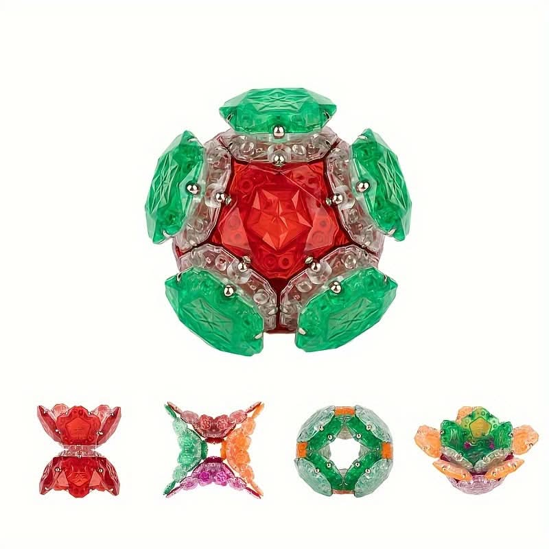 Magnetic Sphere Desk Toy – 12-Piece