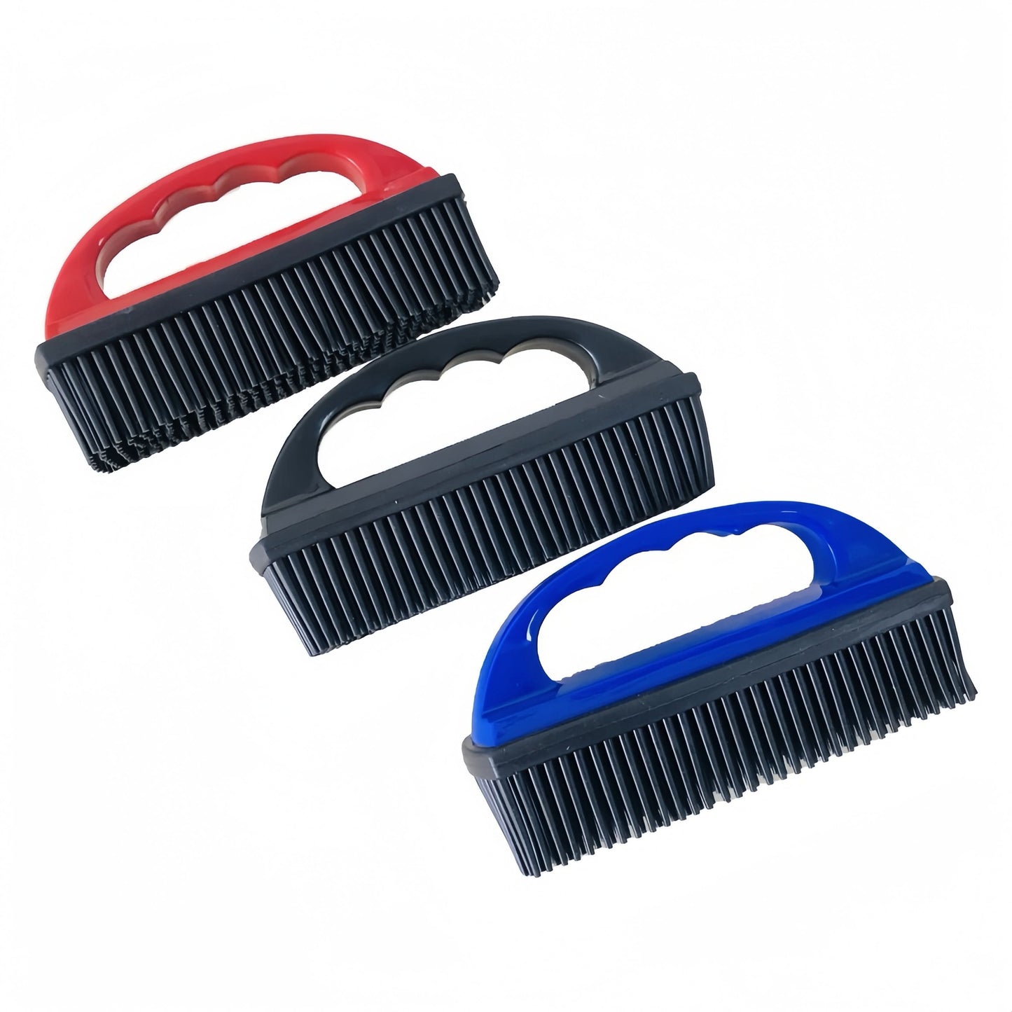 Ergonomic Silicone Pet Grooming Brush – For Dogs & Cats