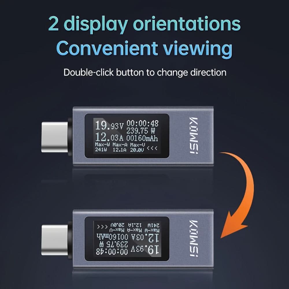 USB-C Voltage & Current Tester