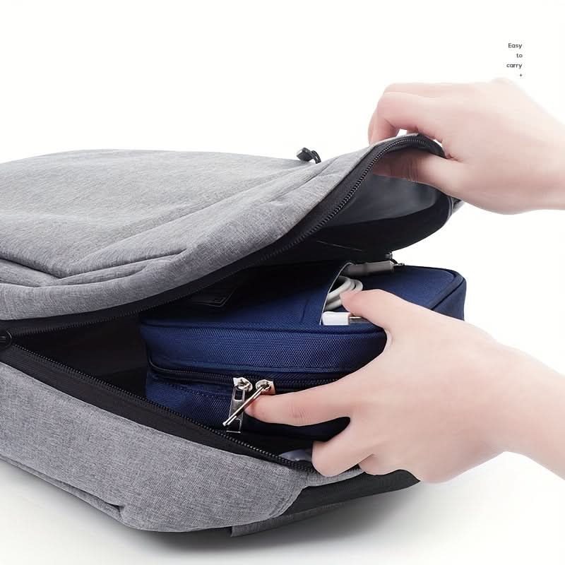 Waterproof Travel Cable Organizer Bag – Portable Storage for Earbuds, USB & Power Bank