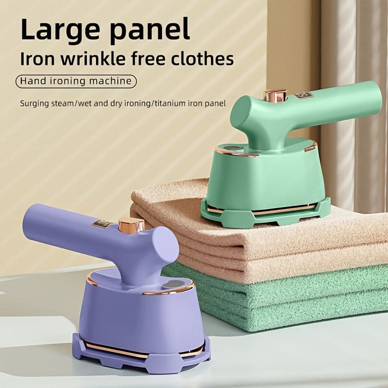 Portable Handheld Steam Iron – 40W Compact Wrinkle Remover for Travel