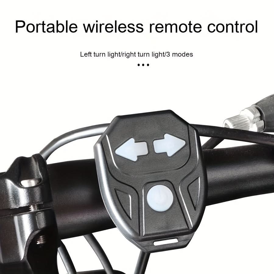 USB Rechargeable LED Bicycle Turn Signal Light
