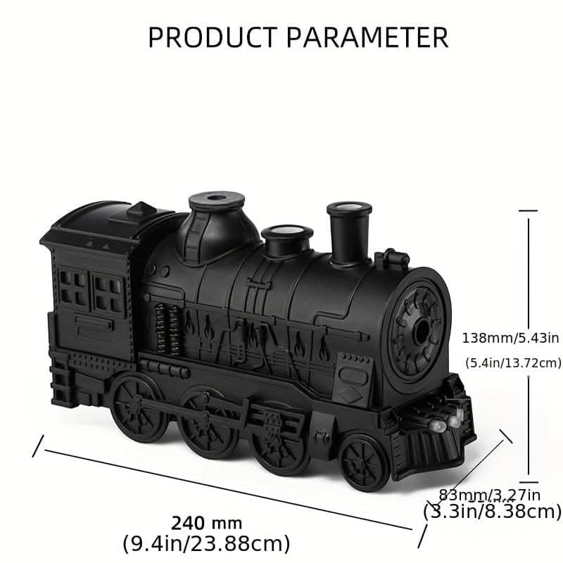Whimsical Train-Shaped Essential Oil Diffuser - Cool Mist with Dual Spray Modes
