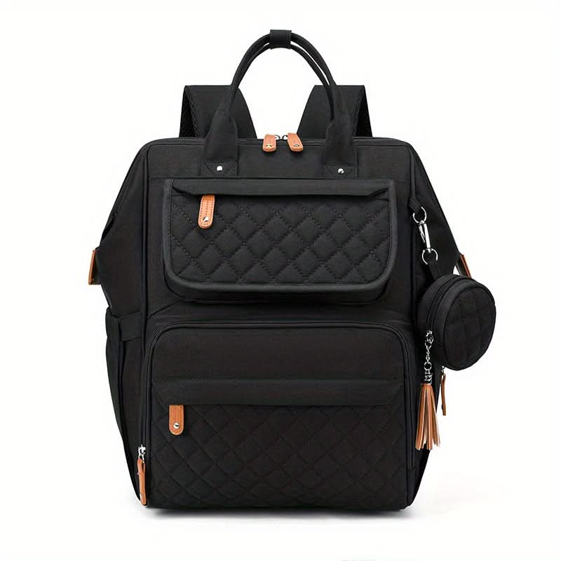Water-Resistant Diaper Backpack for Moms