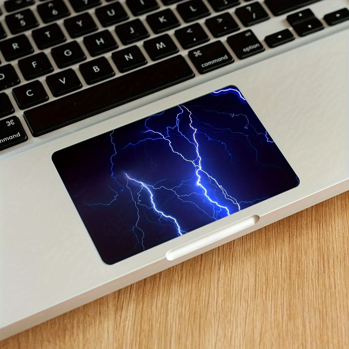 Blue Tech Pattern Touchpad Sticker - 5.5x3.5in