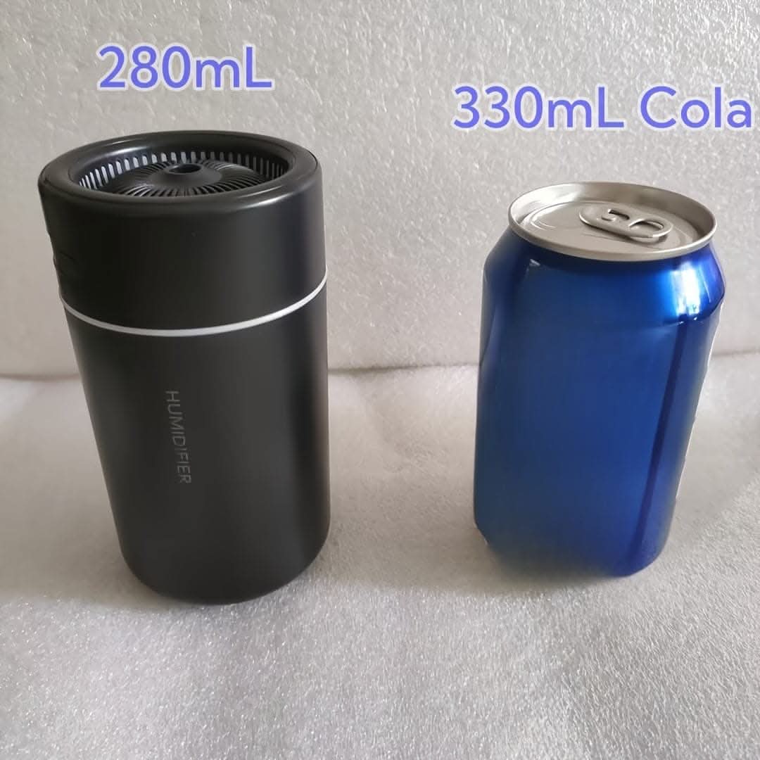 Multi-Color LED Aromatherapy Humidifier - Portable & Quiet