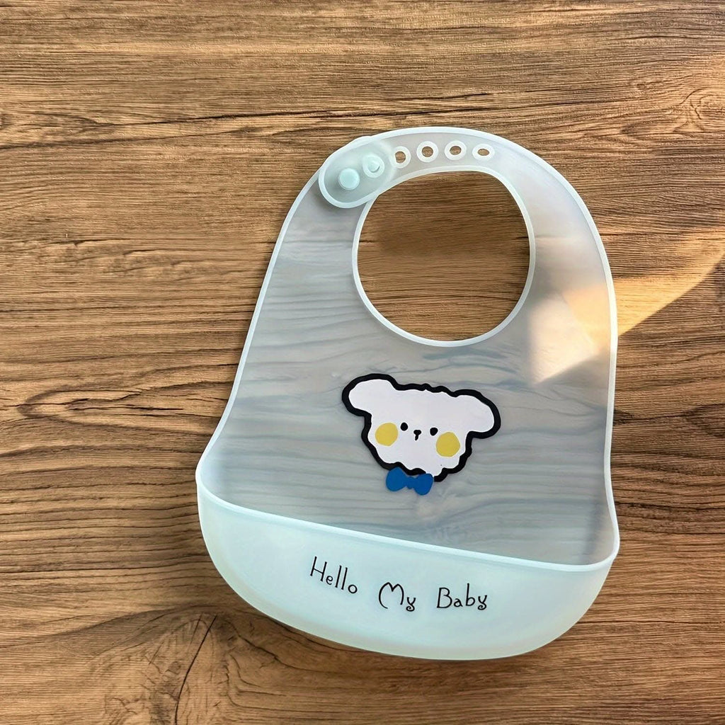 Super-Soft Ultra-Thin Silicone Baby Bibs - Highly Durable, Leakproof, Waterproof for Mess-Free Meals