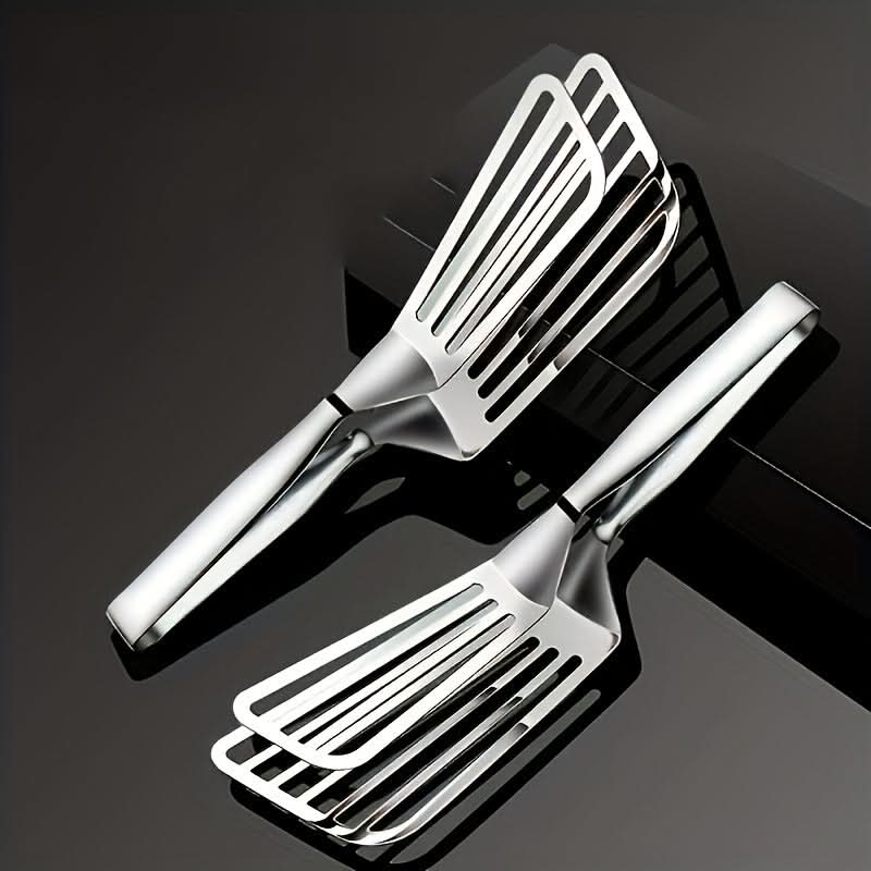 Premium Stainless Steel Serving Tongs for Kitchen