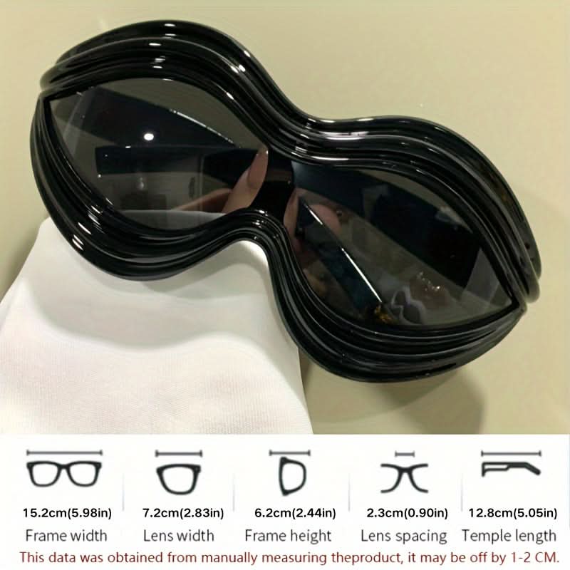 Oversized Lip Sunglasses for Women & Men - Inflated, Decorative Shades for Beach Parties
