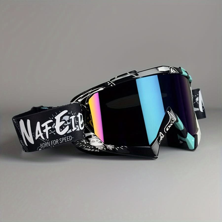 Sports Sunglasses for Women - Mirrored, Stainless Steel, Cycling, Skiing, Motorcross