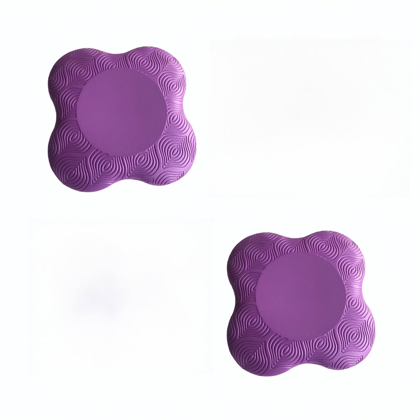 2-Pack Thick Silicone Yoga Knee Pads – Multi-Use for Knees, Elbows, Wrists, & Hands