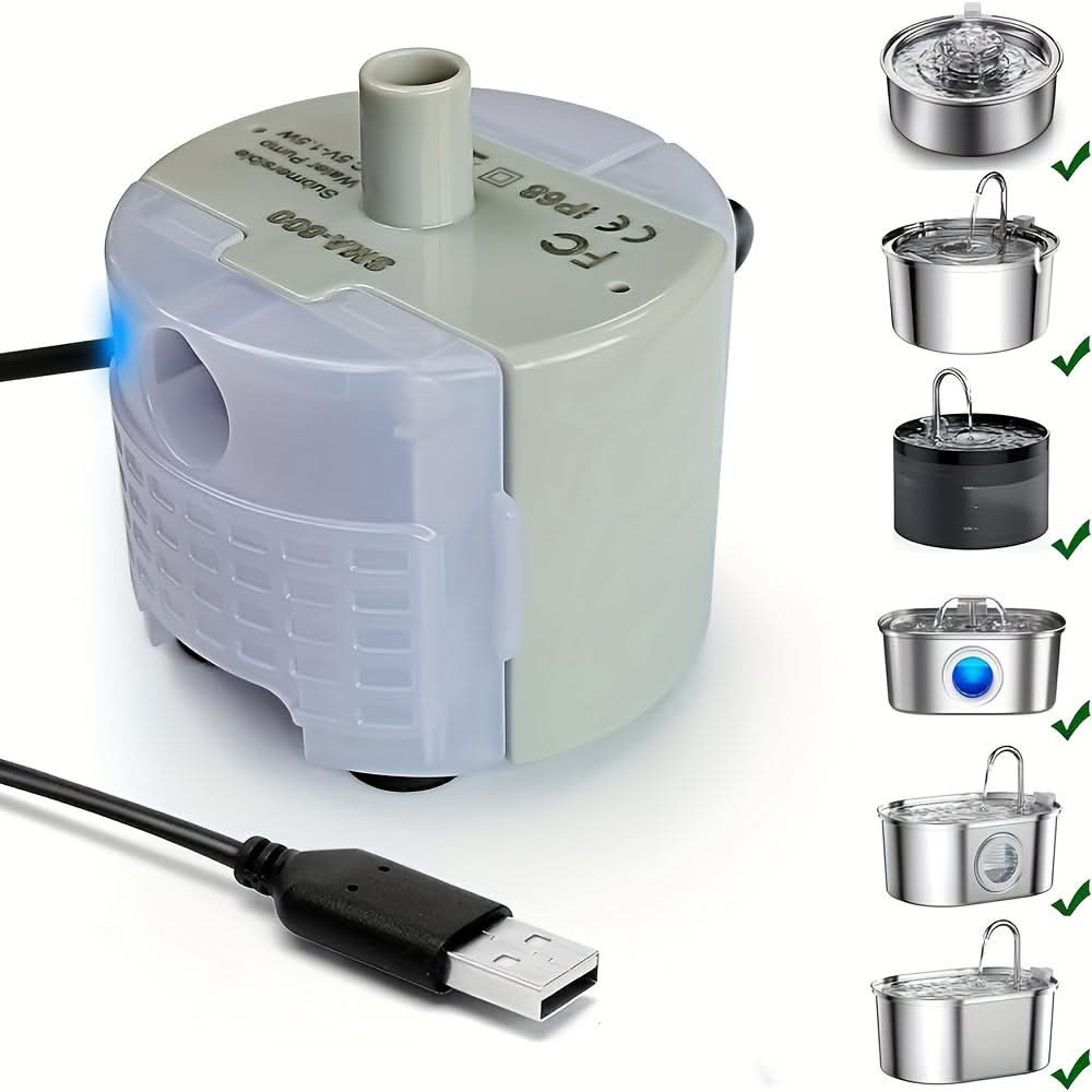 QuietFlow Cat Water Fountain Pump