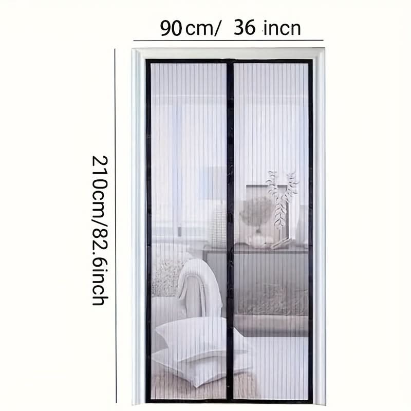 Magnetic Mesh Door Curtain – Breathable Insect Repellent Screen for Summer