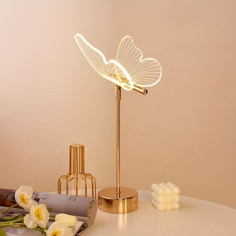USB-Powered Butterfly LED Table Lamp for Decor