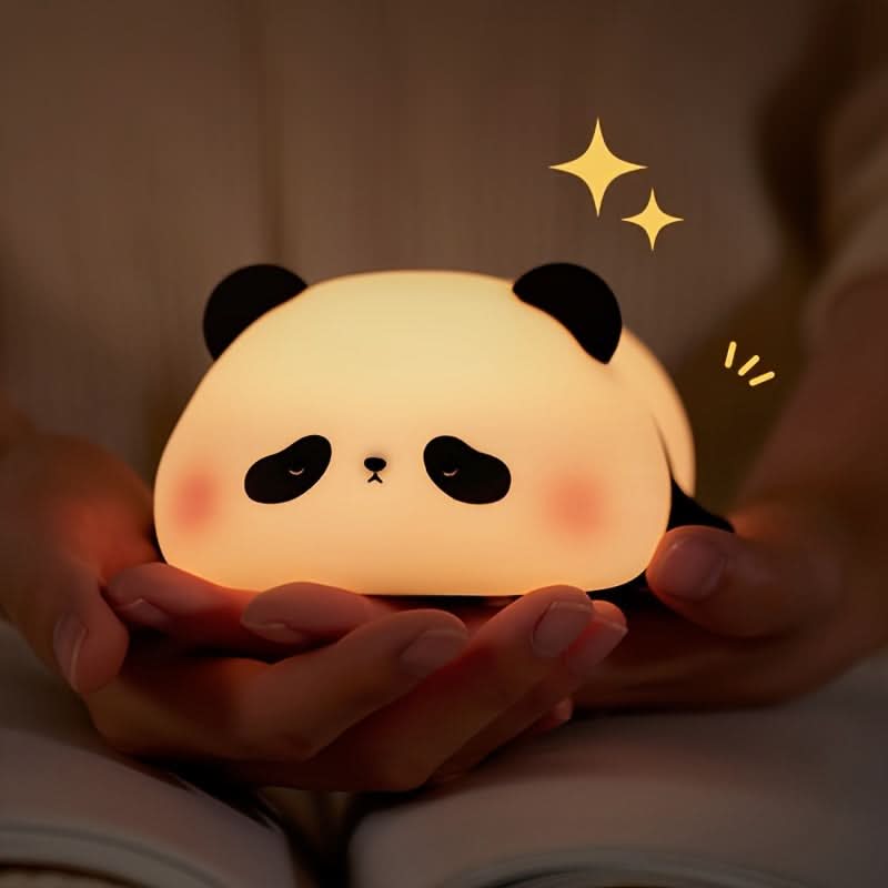 Silicone Pat Lamp - LED Bedside Night Light with Charging Function