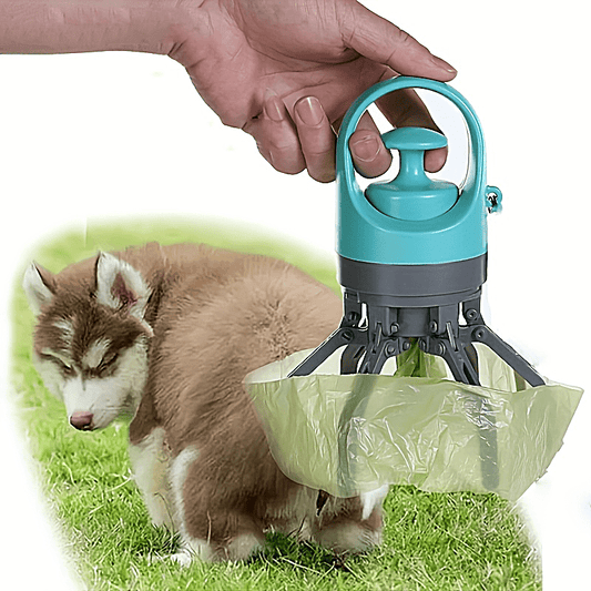 Portable Pet Waste Scooper with Bag Dispenser
