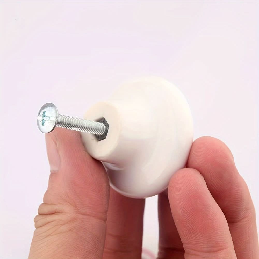 6-Piece Fun Ceramic Cabinet Handles